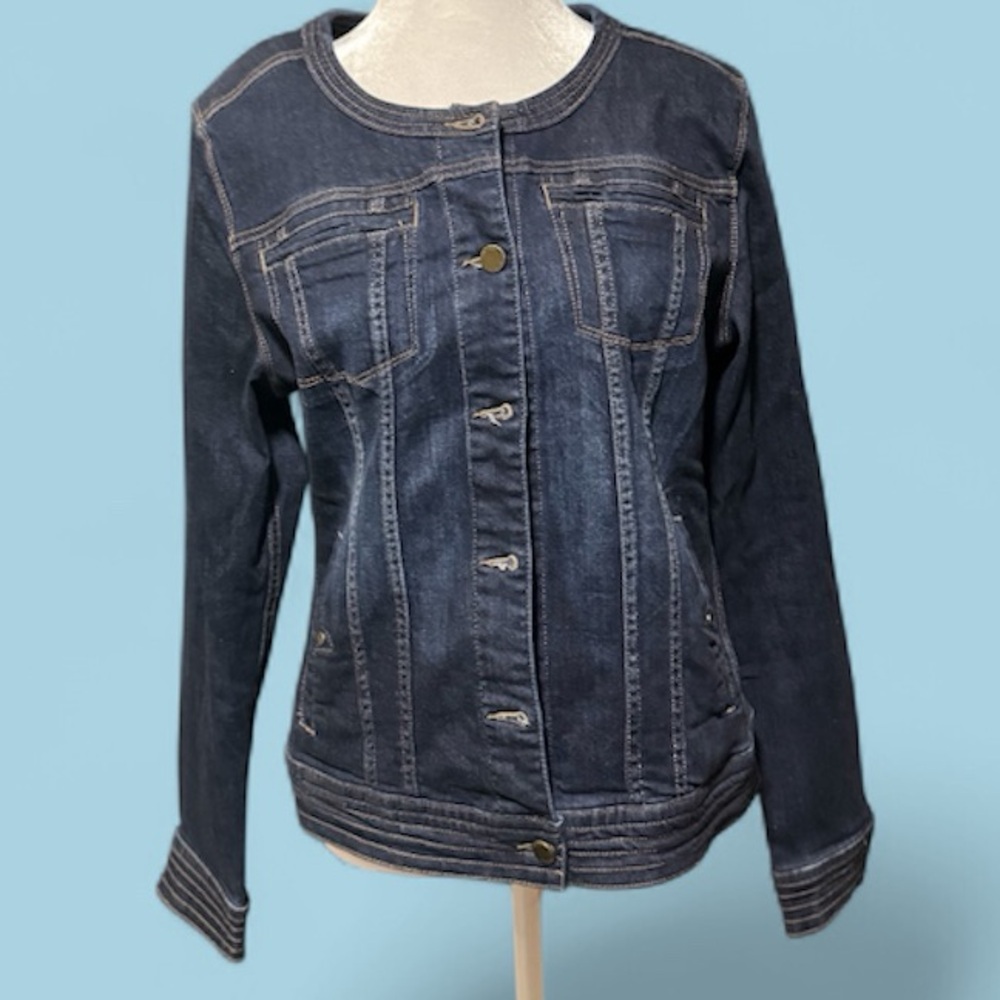 Liverpool Jeans Company Dark Blue Jean Jacket
